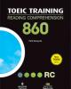 Ebook TOEIC training reading comprehension 860